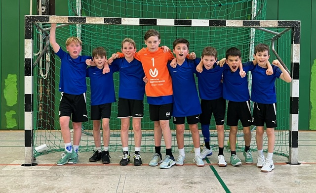 Erfolgreich beim Handballturnier