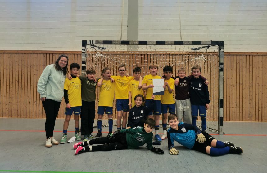 Erfolg unserer Futsaler beim Bezirksfinale