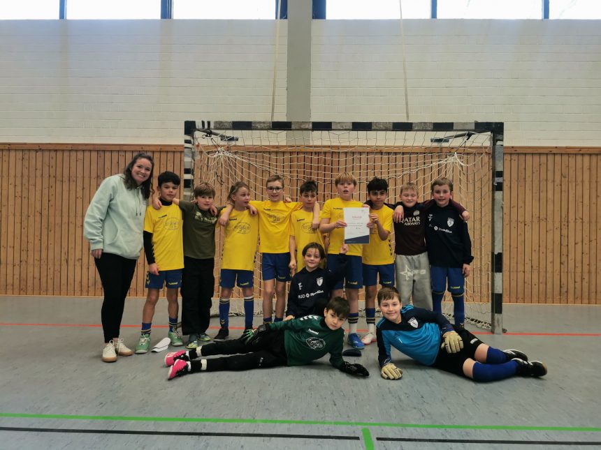 Bezirksfinale 2025 Erfolg unserer Futsaler beim Bezirksfinale
